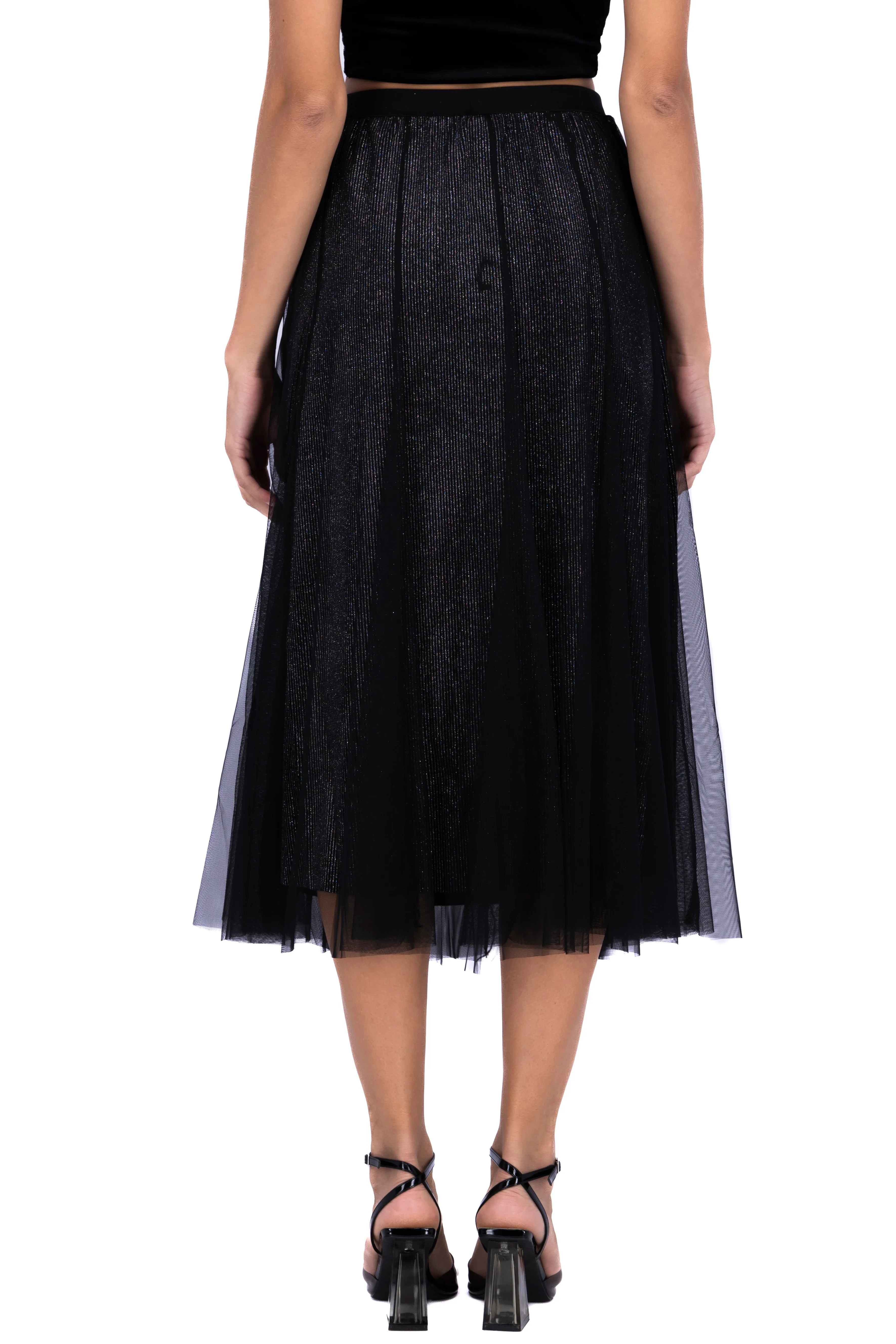 Falda midi brillos sold by Shasa product image thumbnail 4