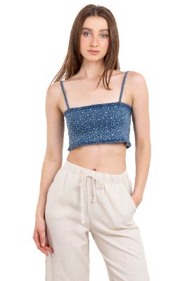 Top denim brillos sold by Shasa