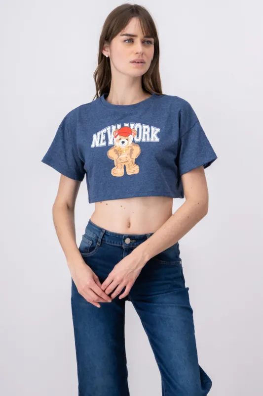 Top Crop Osito Nueva York sold by Shasa