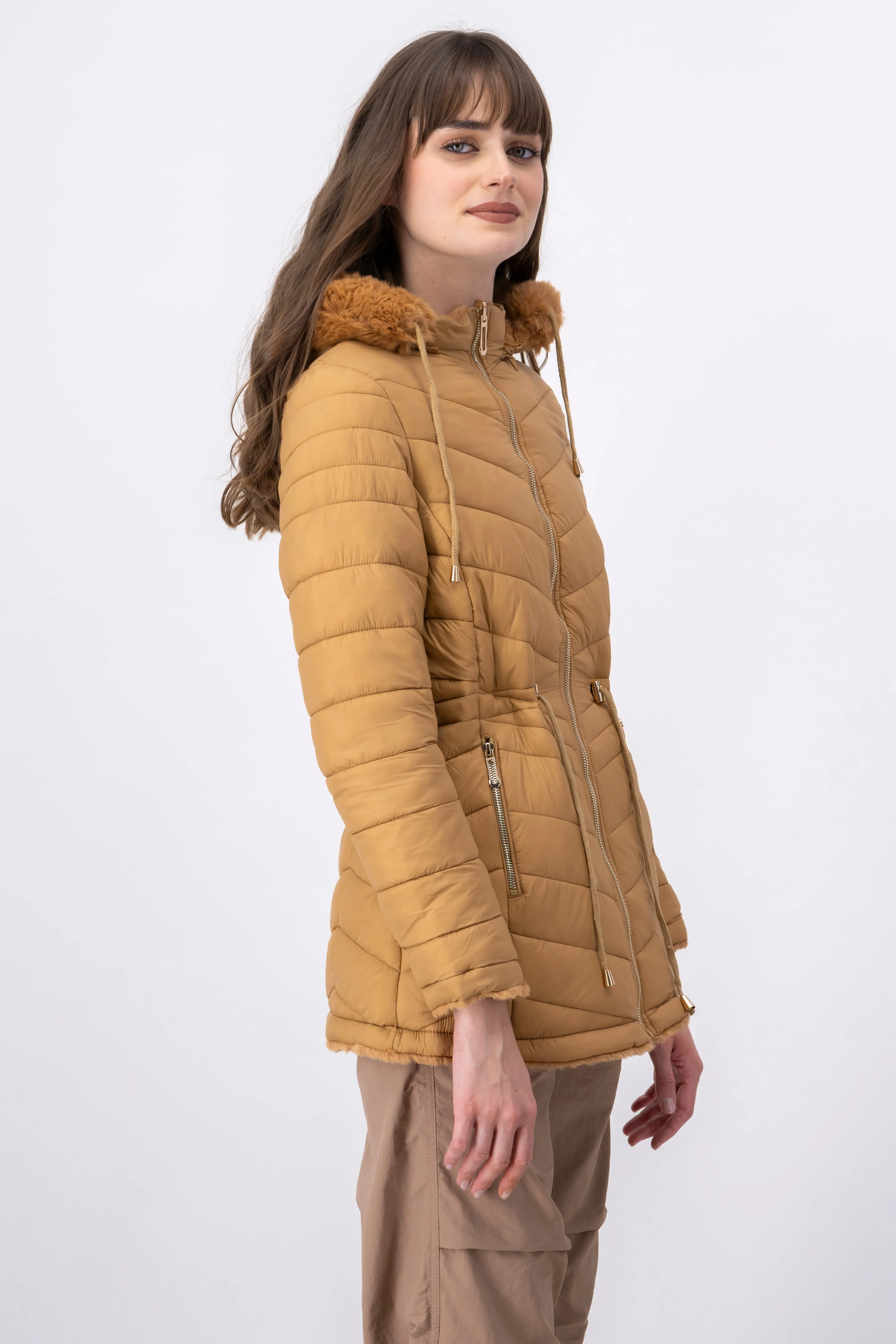 Chamarra larga capitonada sold by Shasa product image thumbnail 3