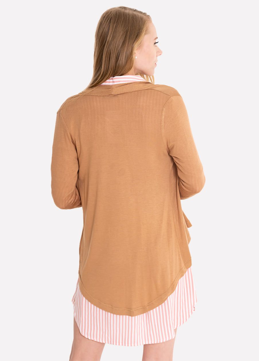 Cárdigan liso caída cascada sold by Shasa product image thumbnail 4