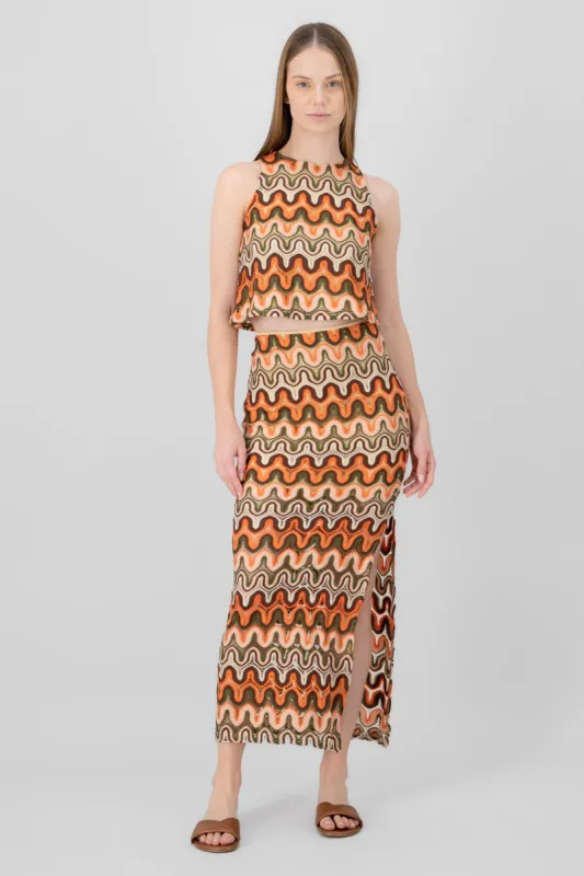 Maxifalda tejida sold by Shasa