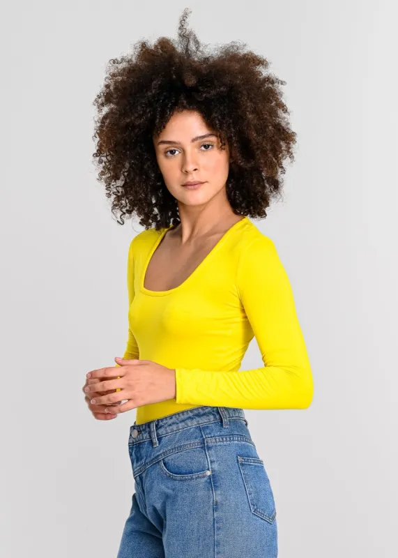 Bodysuit liso escote sold by Shasa