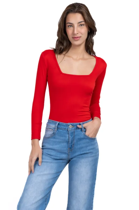 Bodysuit liso escote sold by Shasa