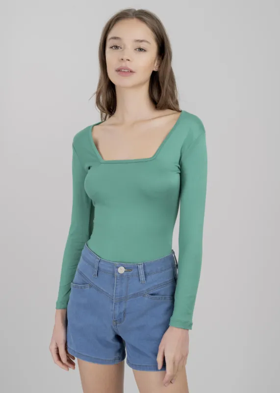 Bodysuit liso escote sold by Shasa