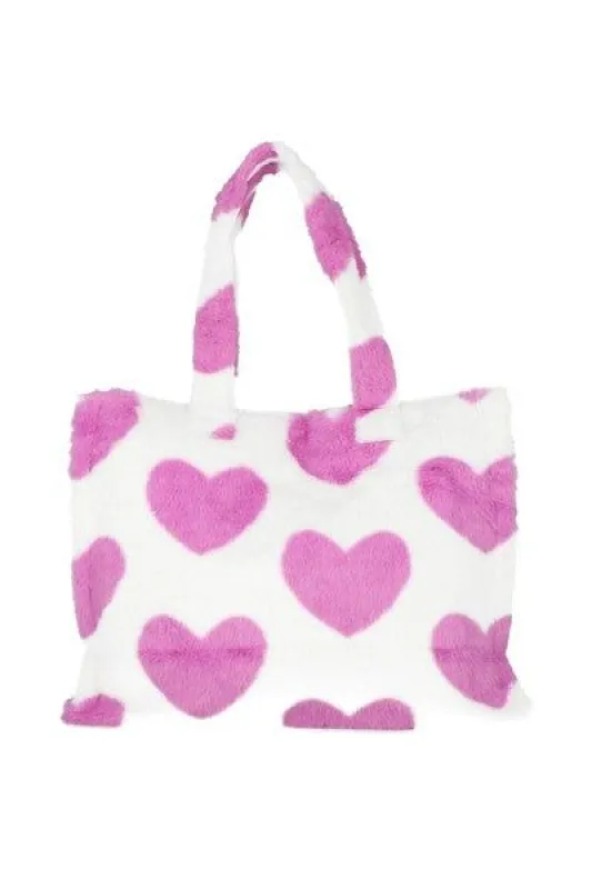 Bolsa Tote Peluche Corazón sold by Shasa