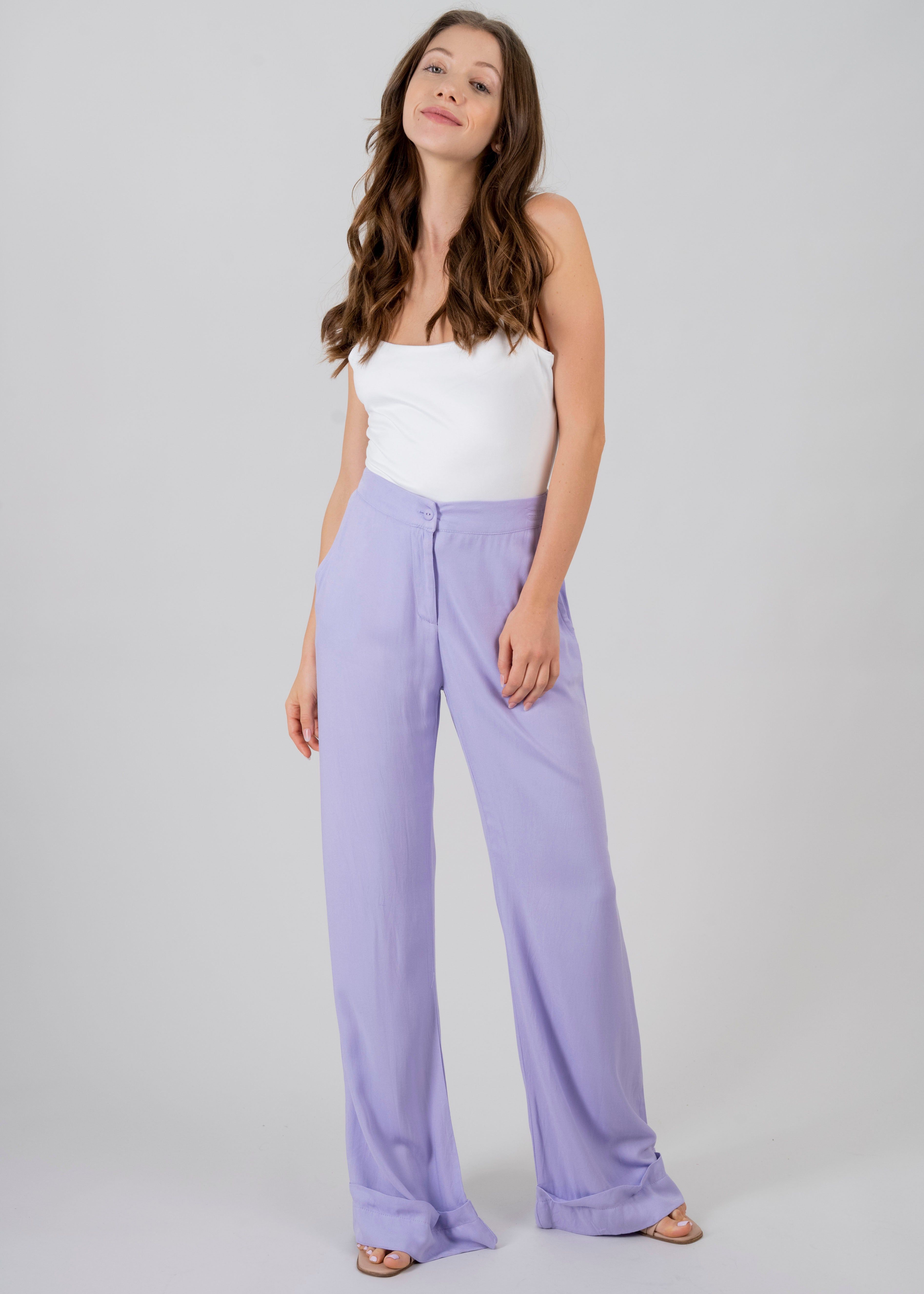 Pantalón amplio dobladillo bajo sold by Shasa product image thumbnail 5