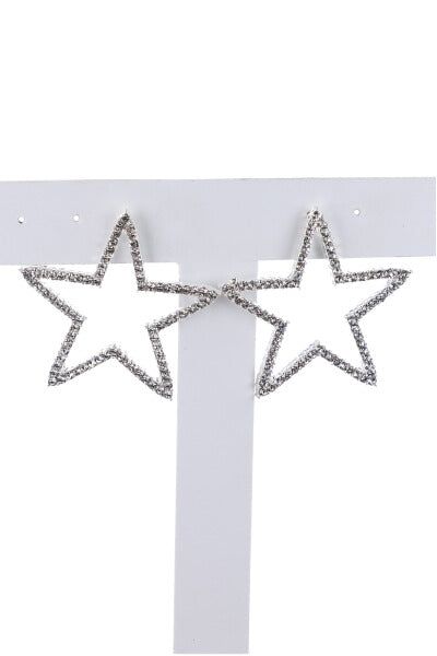 Aretes midi estrella brillos sold by Shasa