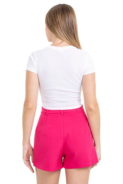 Top acanalado manga corta sold by Shasa product image thumbnail 4