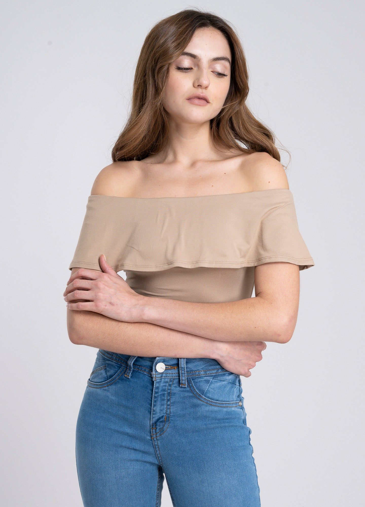 Bodysuit olanes hombro descubierto sold by Shasa product image thumbnail 2