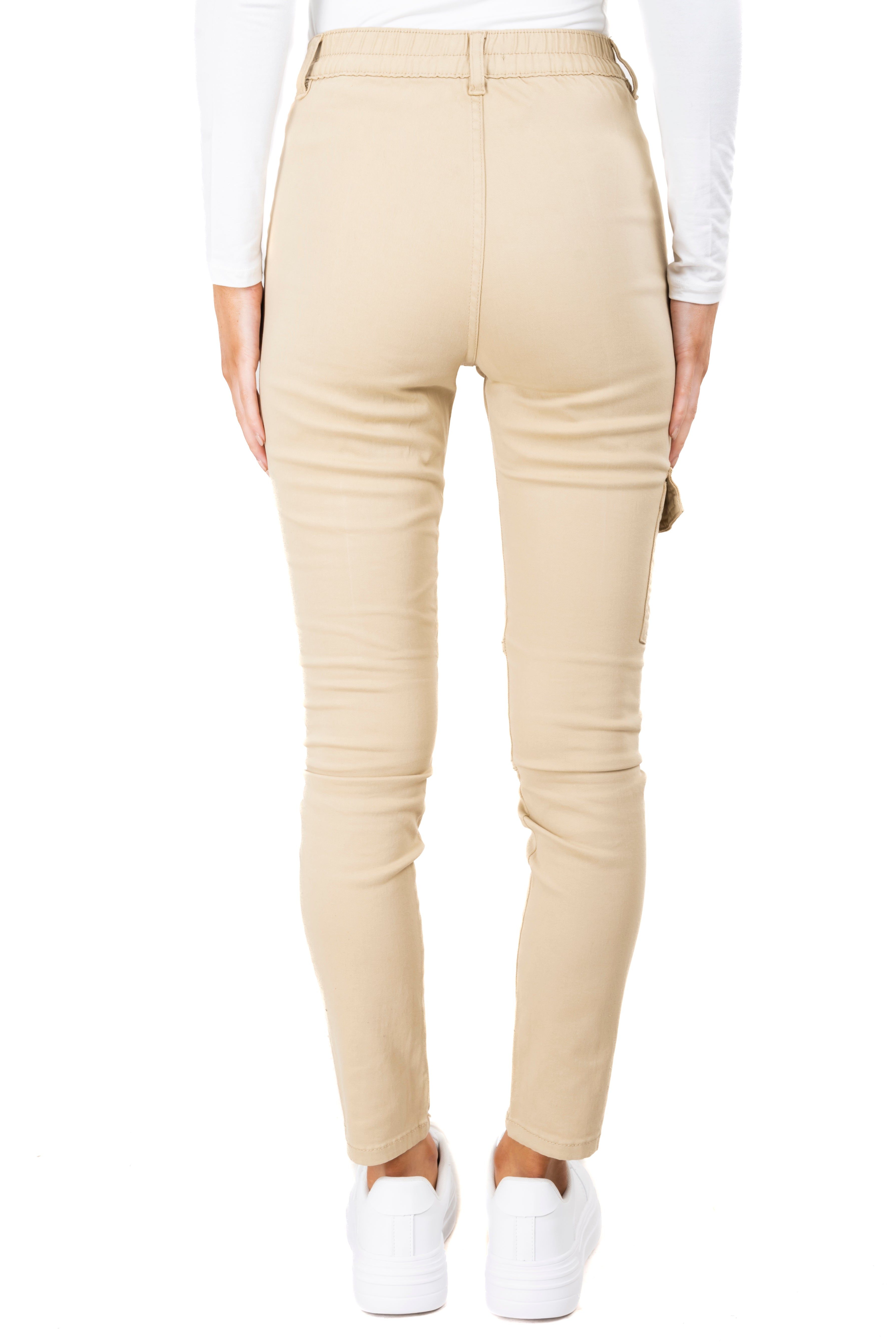 Pantalón skinny cargo liso sold by Shasa product image thumbnail 4