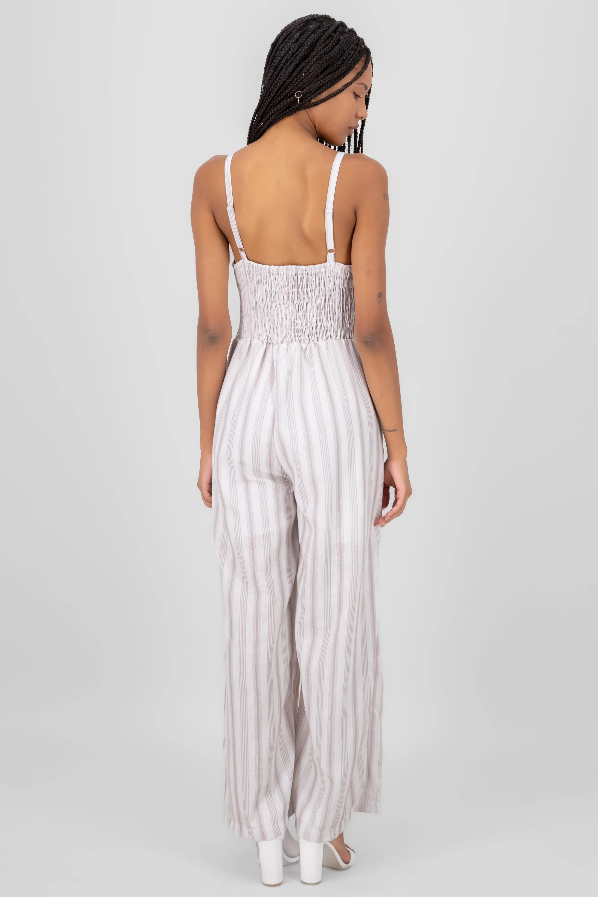 Jumpsuit rayas detalle escote sold by Shasa product image thumbnail 4