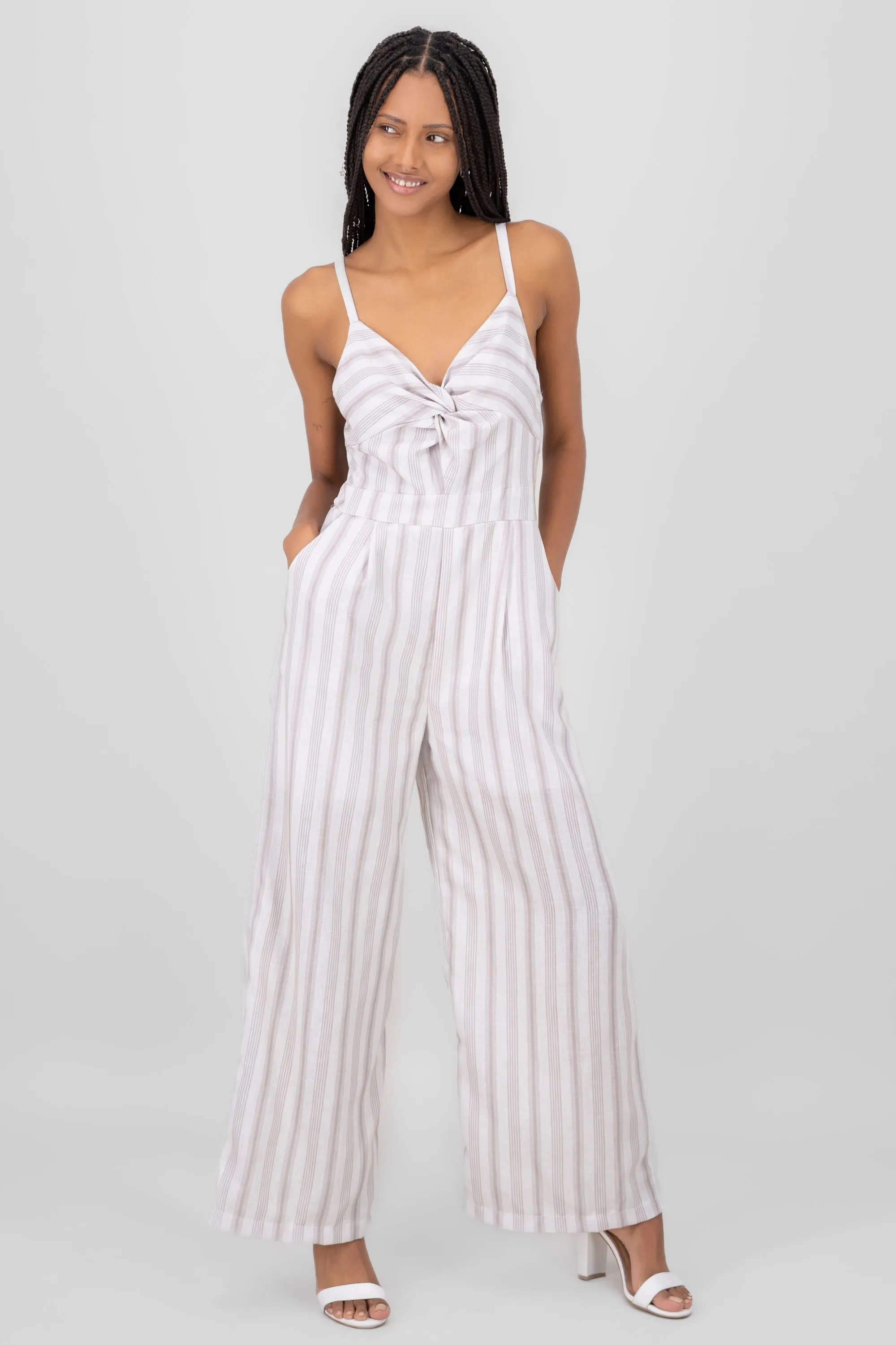 Jumpsuit rayas detalle escote sold by Shasa product image thumbnail 2