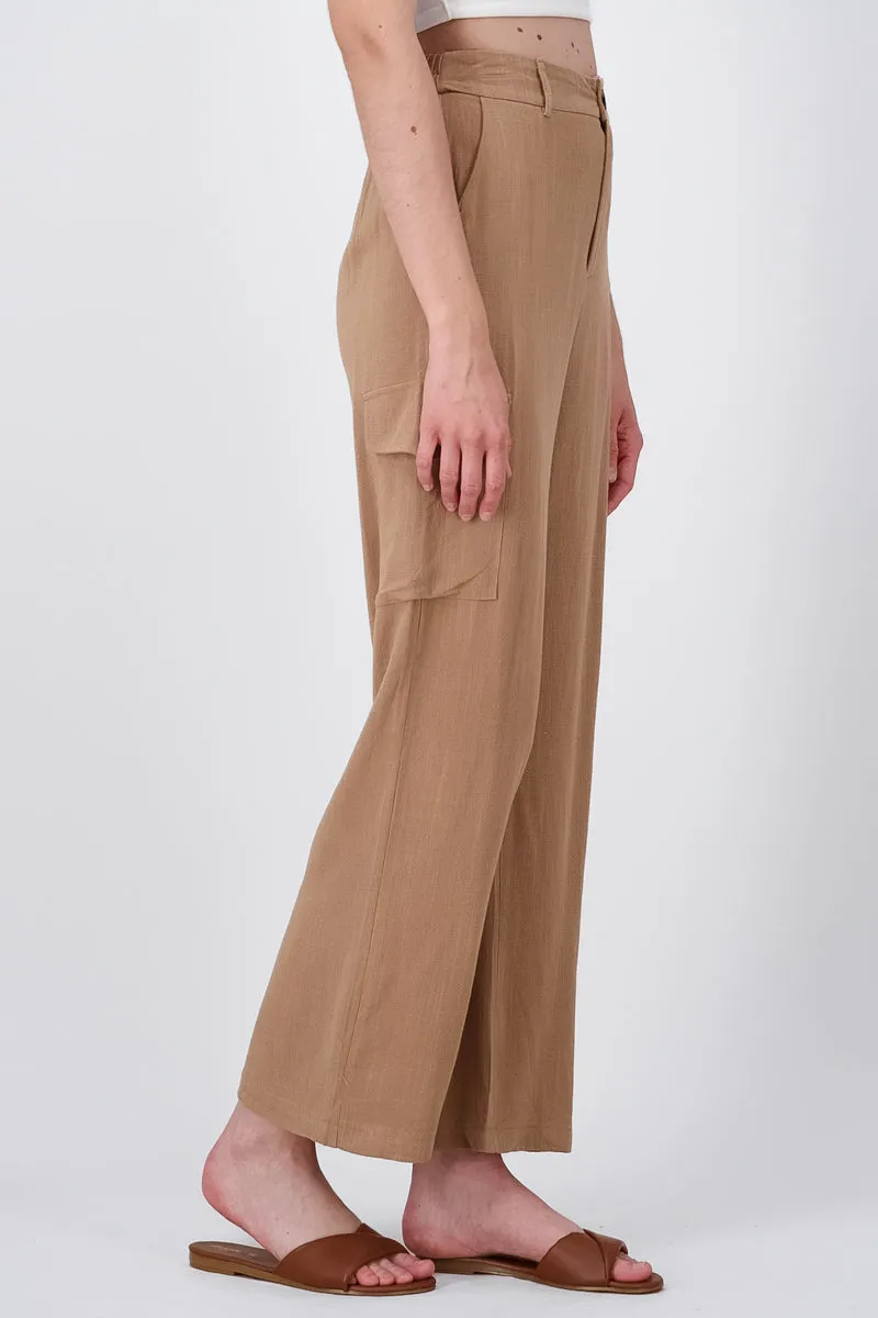 Pantalon Lino Detalle Bolsas Cargo sold by Shasa product image thumbnail 3