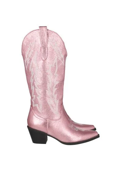 Botas vaqueras efecto metálico sold by Shasa