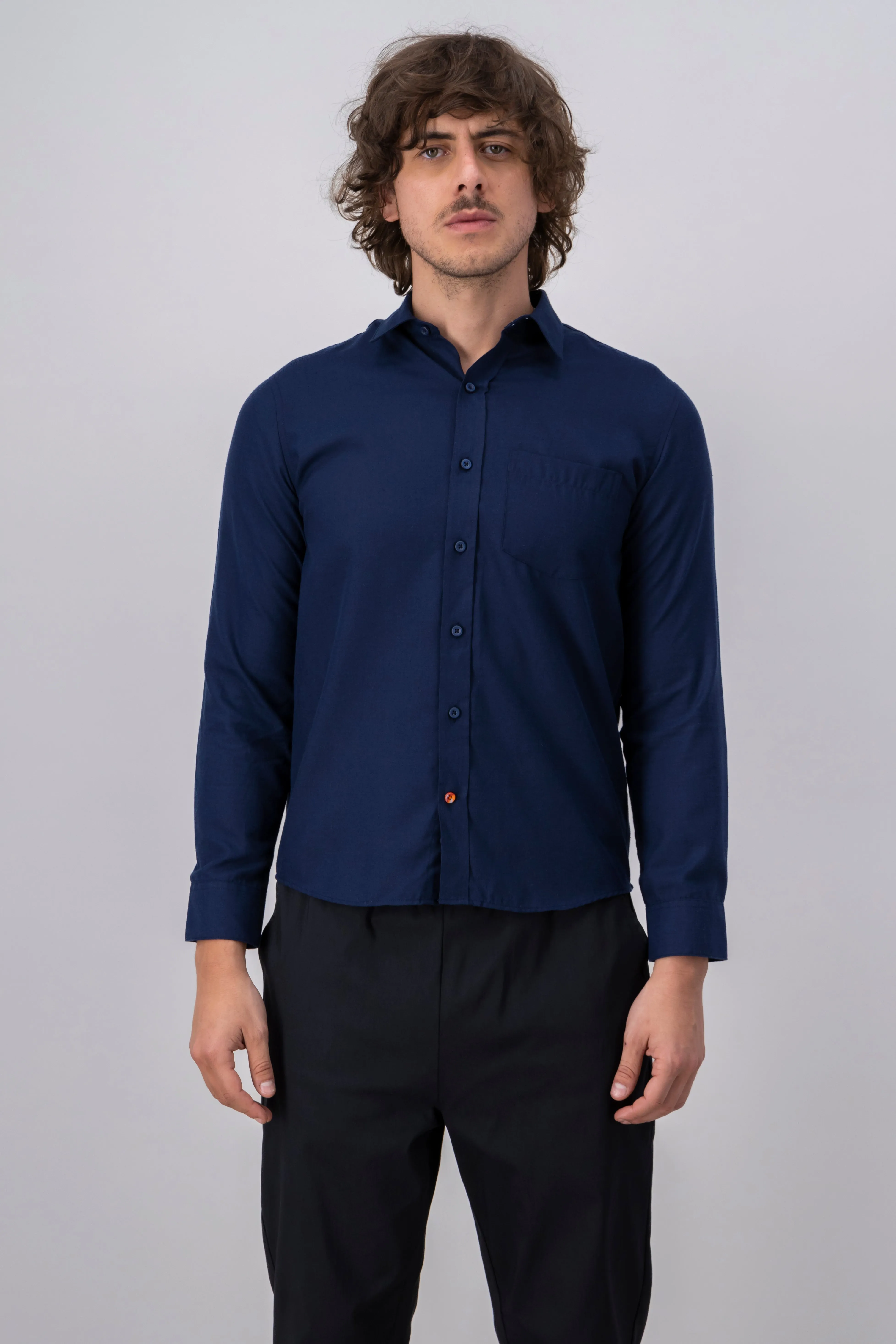 Camisa monocolor bolsillo botones sold by Shasa product image thumbnail 5