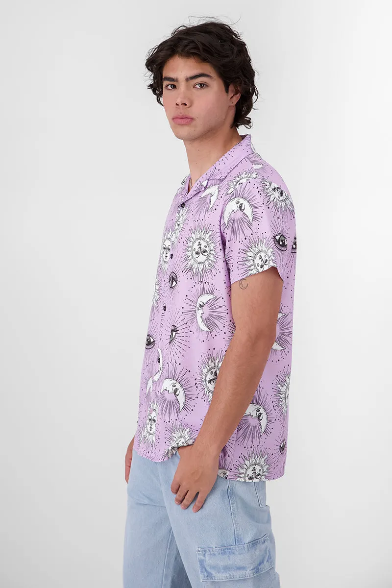 Camisa Resort Manga Corta Lunas Y Soles sold by Shasa product image thumbnail 3