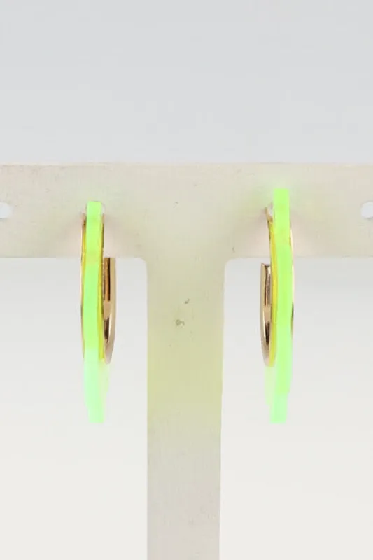 Arracadas Flor Neon sold by Shasa