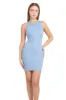 Vestido mini acanalado monocolor sold by Shasa