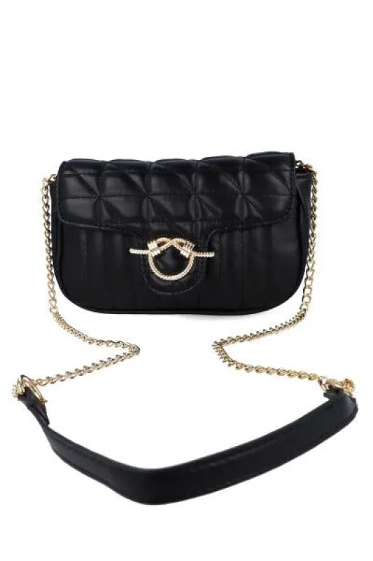Bolsa midi crossbody capitonada sold by Shasa