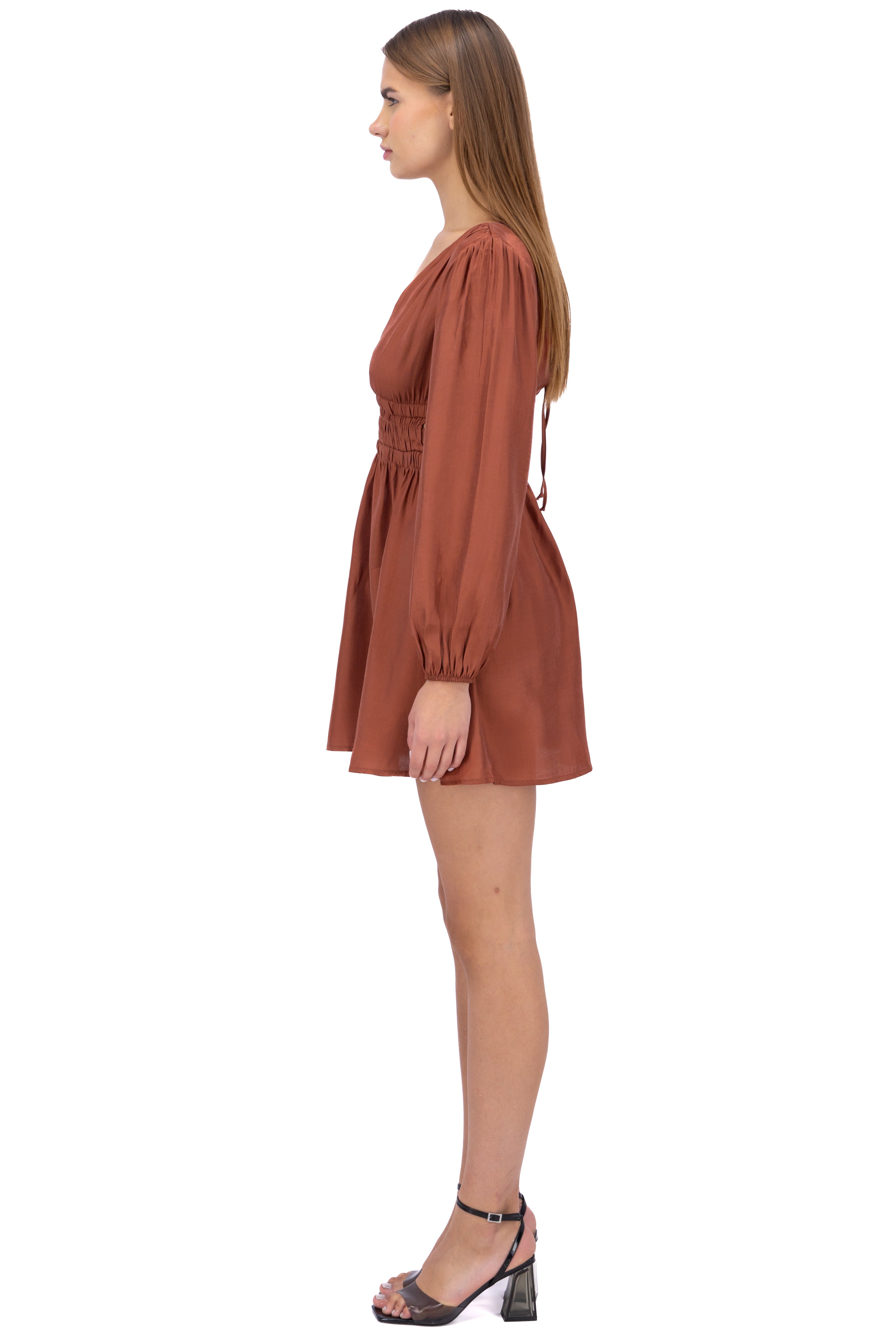 Vestido manda larga tornasol brillos sold by Shasa product image thumbnail 3