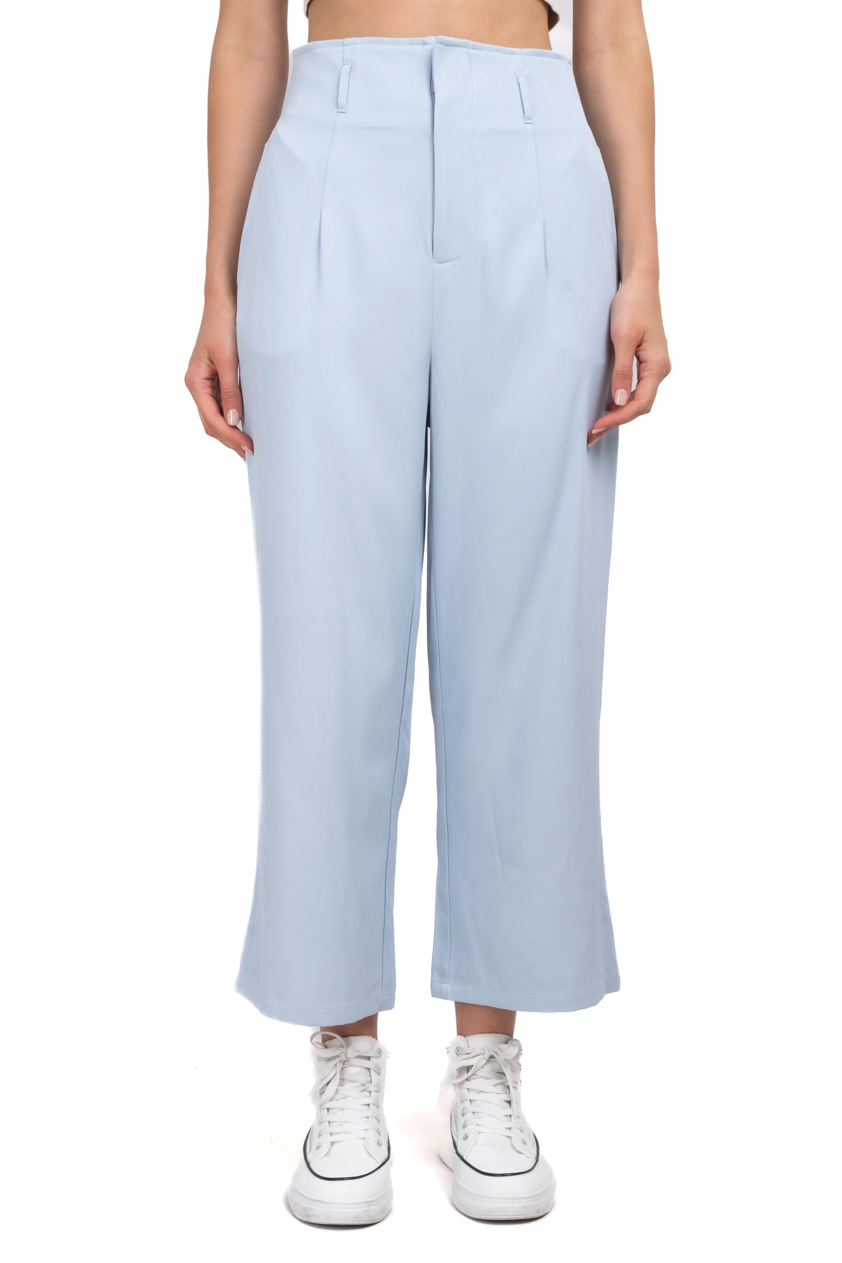 Pantalón cintura alta wide leg sold by Shasa