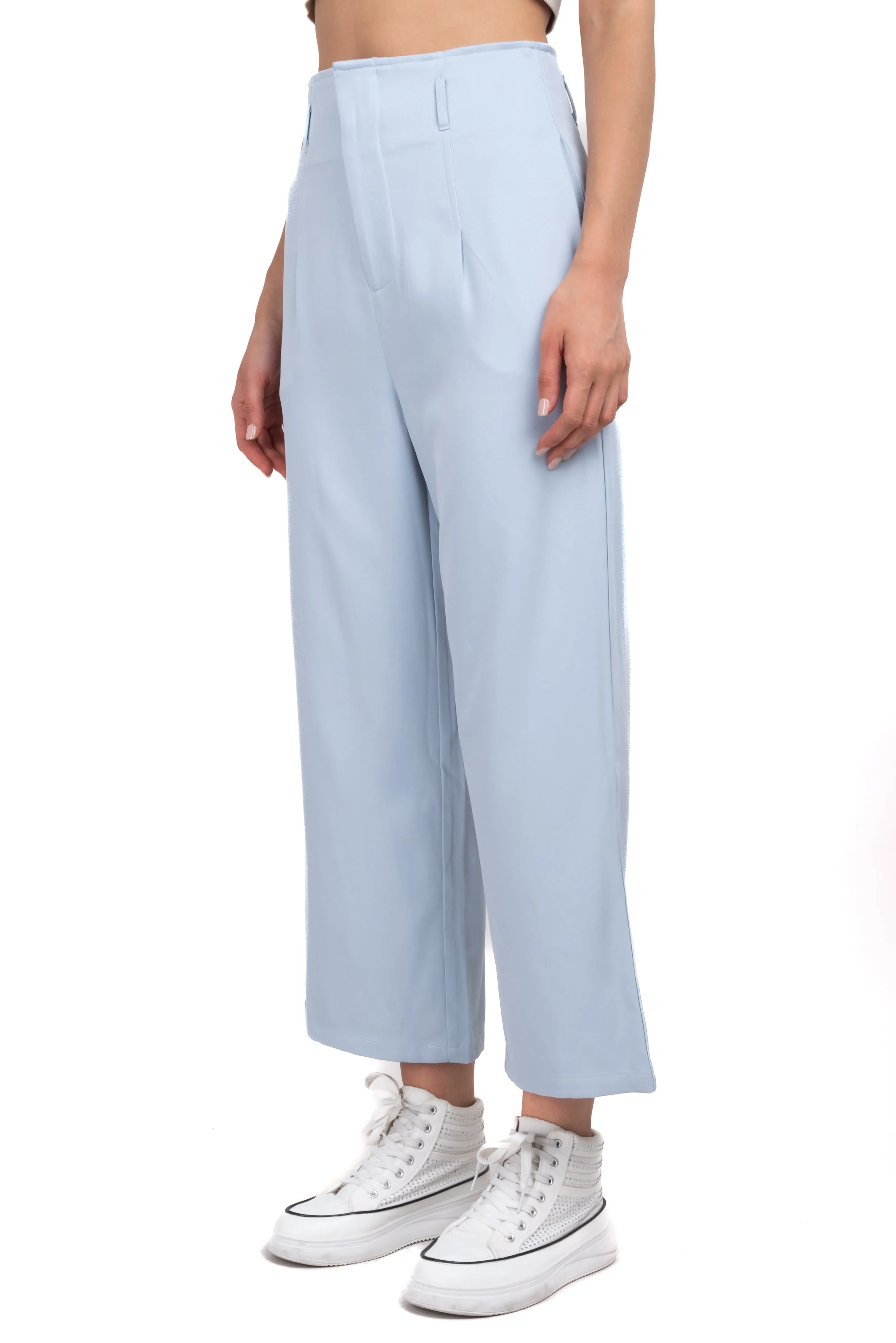 Pantalón cintura alta wide leg sold by Shasa product image thumbnail 3