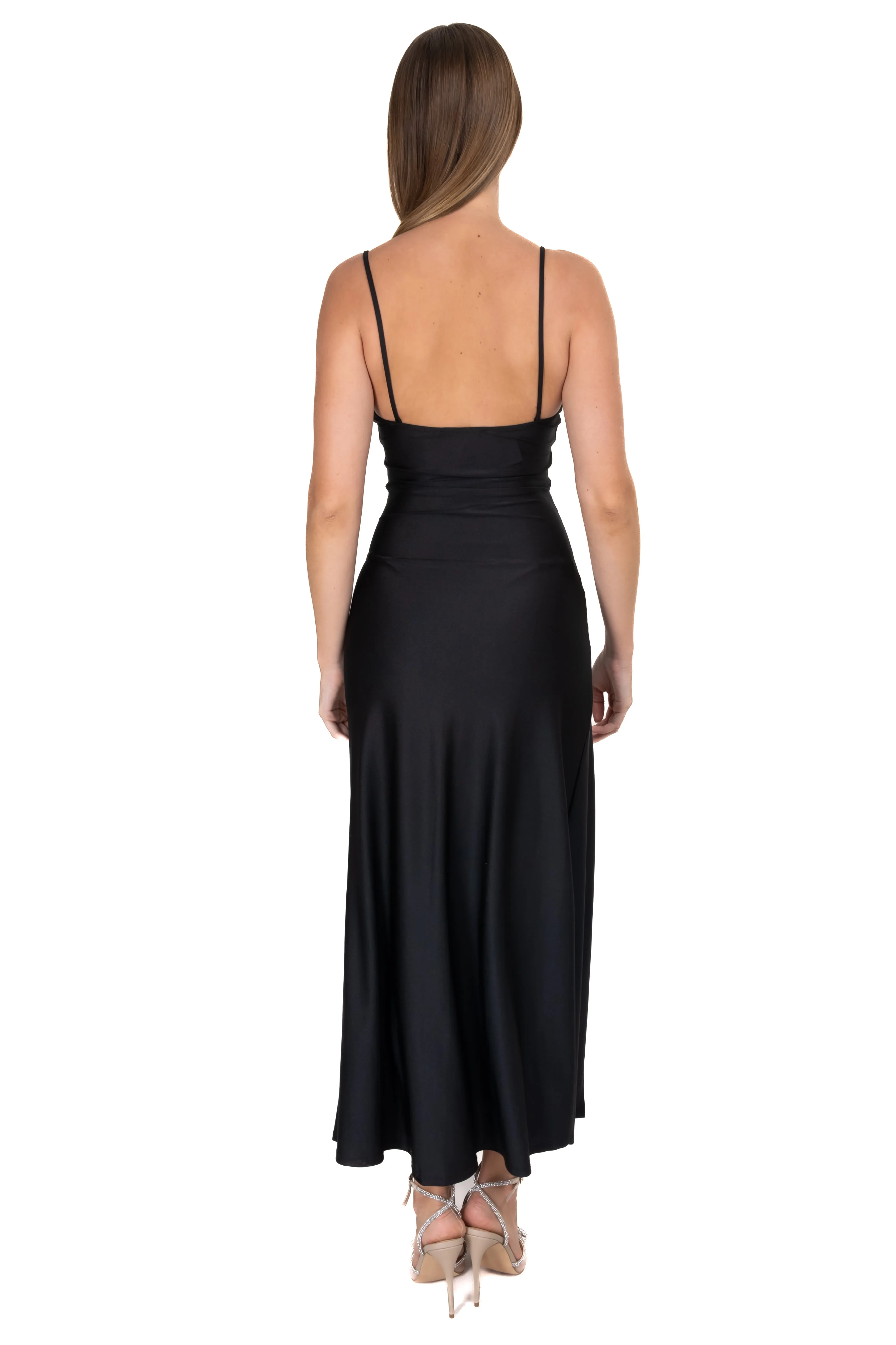 Vestido maxi abertura pierna sold by Shasa product image thumbnail 4