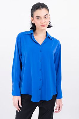 Camisa monocolor suelta botones sold by Shasa