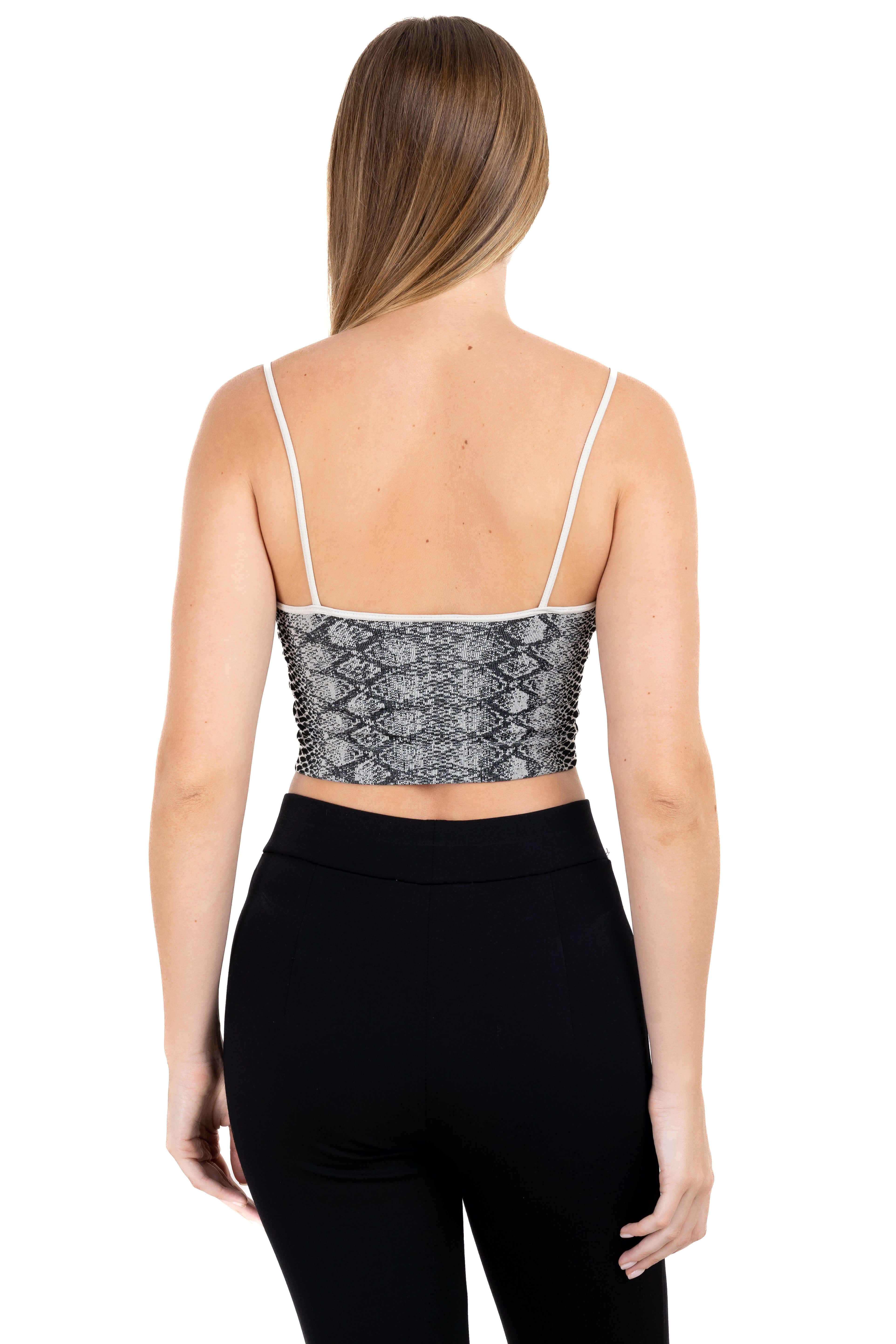 Bralette tirantes delgados animal print sold by Shasa product image thumbnail 4