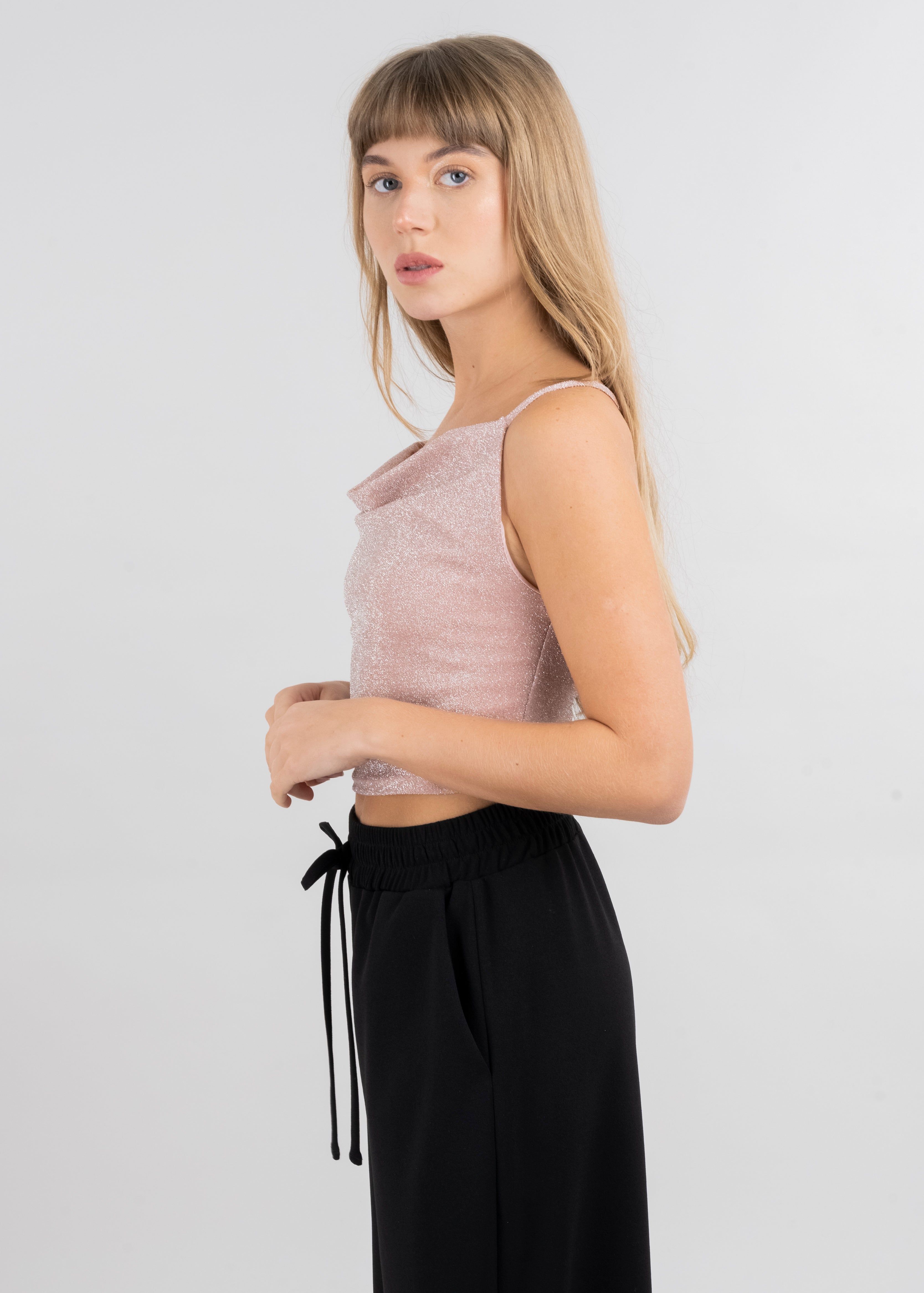 Top tirantes cruzados lurex sold by Shasa product image thumbnail 3