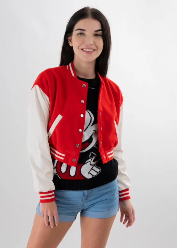 Chamarra bomber bicolor sold by Shasa