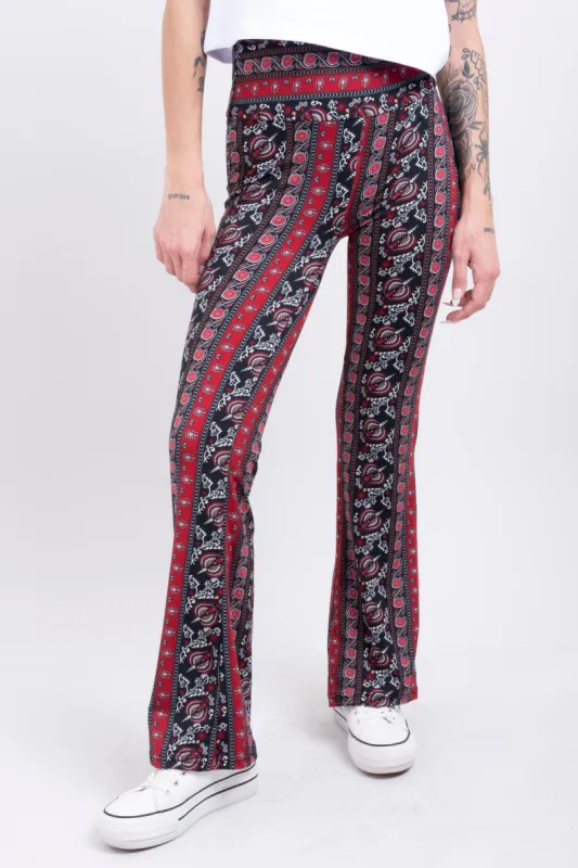 Pantalón flared estampado tribal sold by Shasa