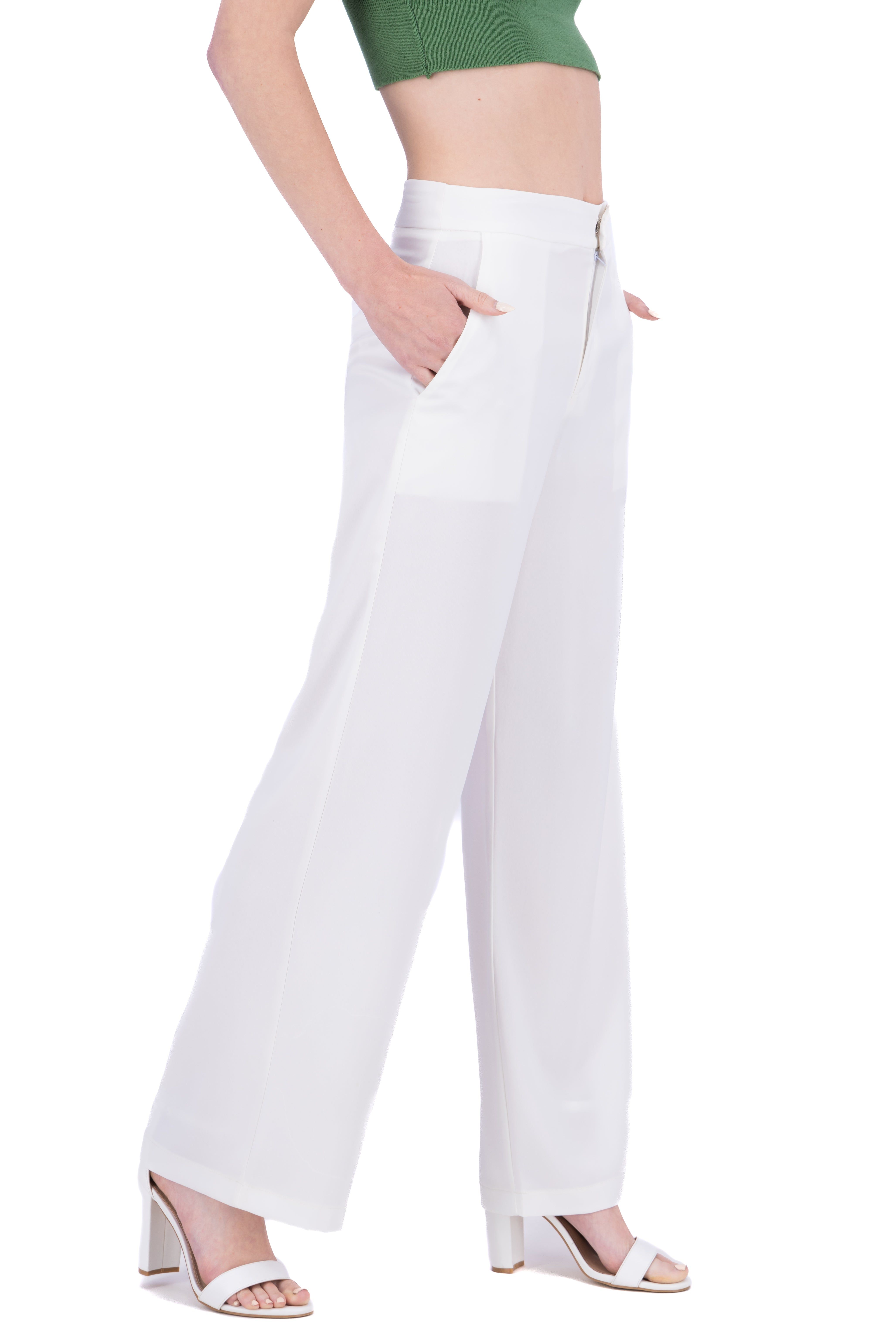 Pantalón recto satinado sold by Shasa product image thumbnail 2