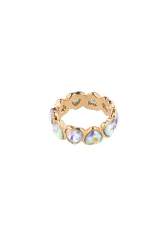 Anillo Metálico Corazones sold by Shasa