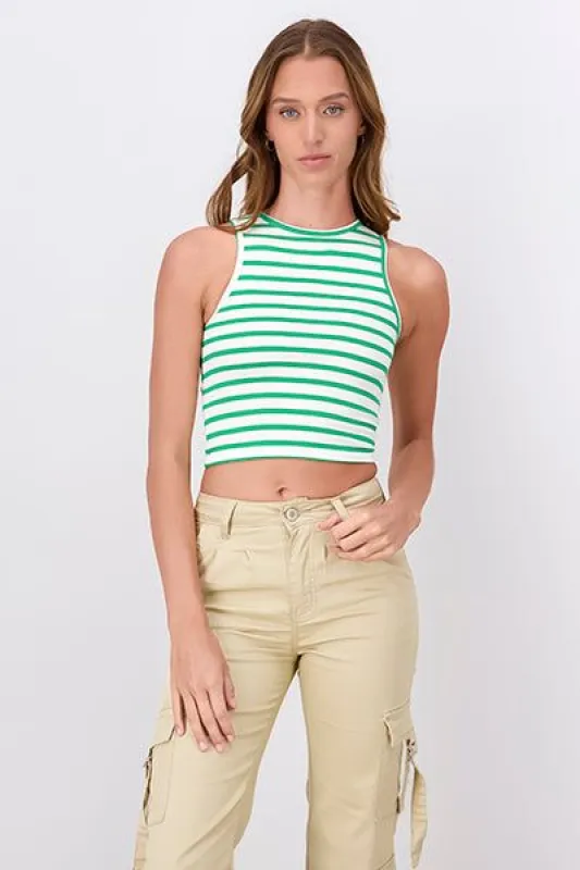 Top Crop Diseño Rayas sold by Shasa