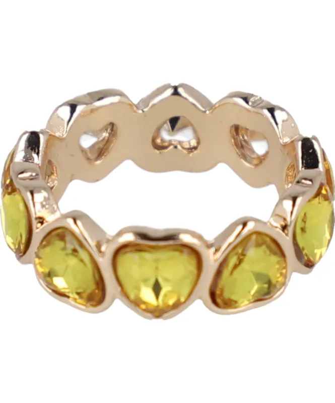 Anillo Metálico Corazones sold by Shasa