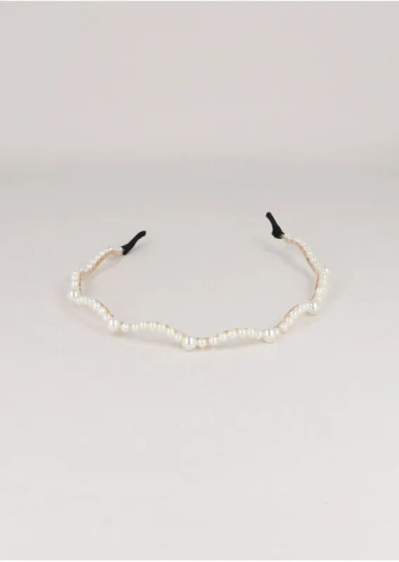 Diadema Zigzag Perlas sold by Shasa