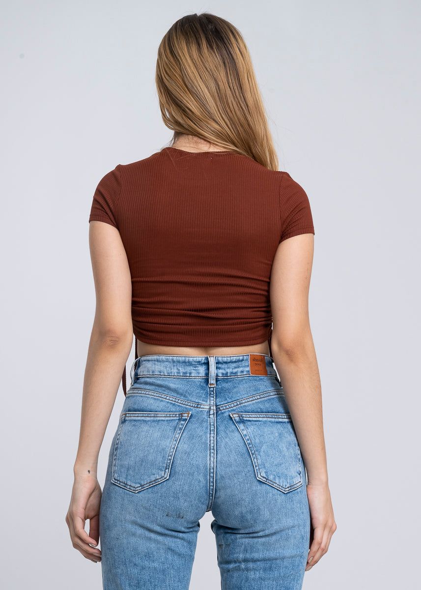 Top manga corta jaretas laterales sold by Shasa product image thumbnail 4