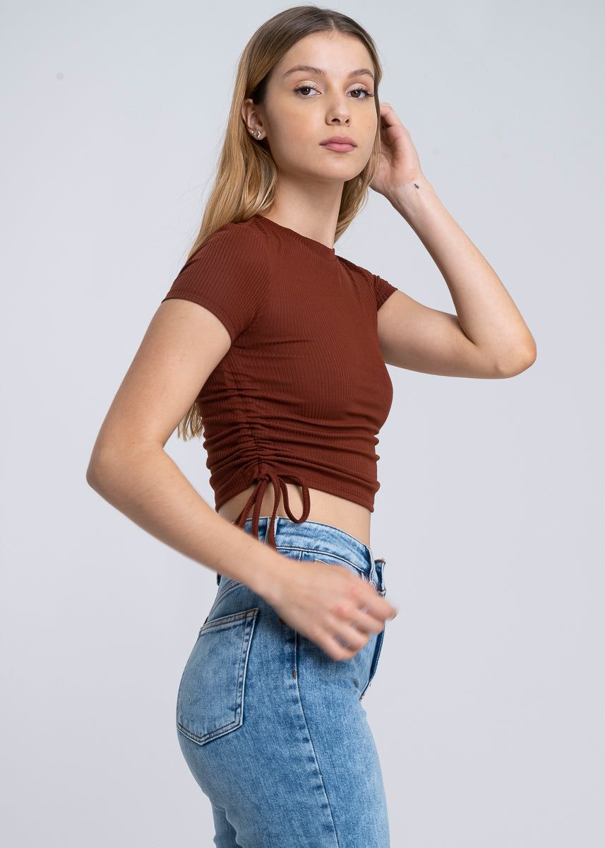 Top manga corta jaretas laterales sold by Shasa product image thumbnail 3