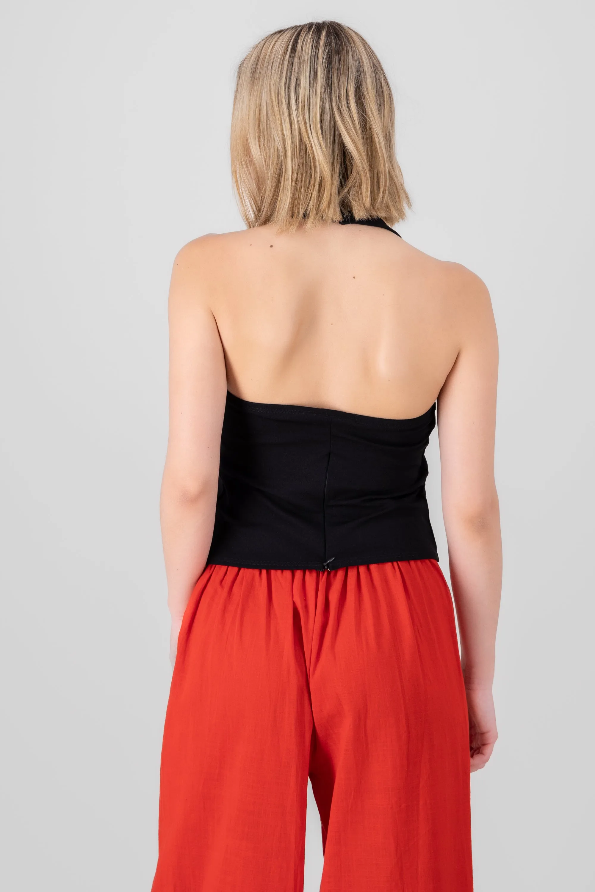 Top halter detalle moños sold by Shasa product image thumbnail 4