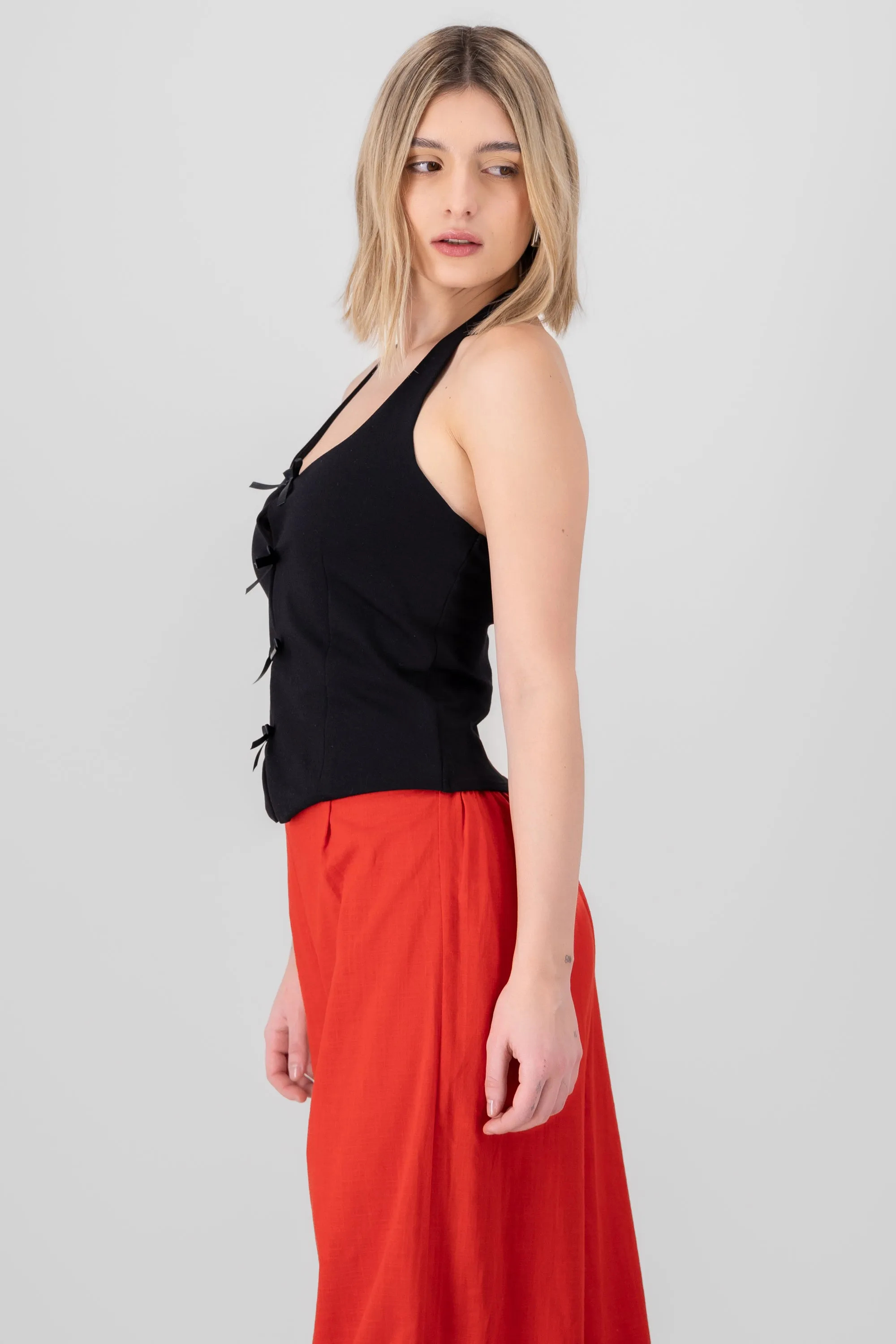 Top halter detalle moños sold by Shasa product image thumbnail 3