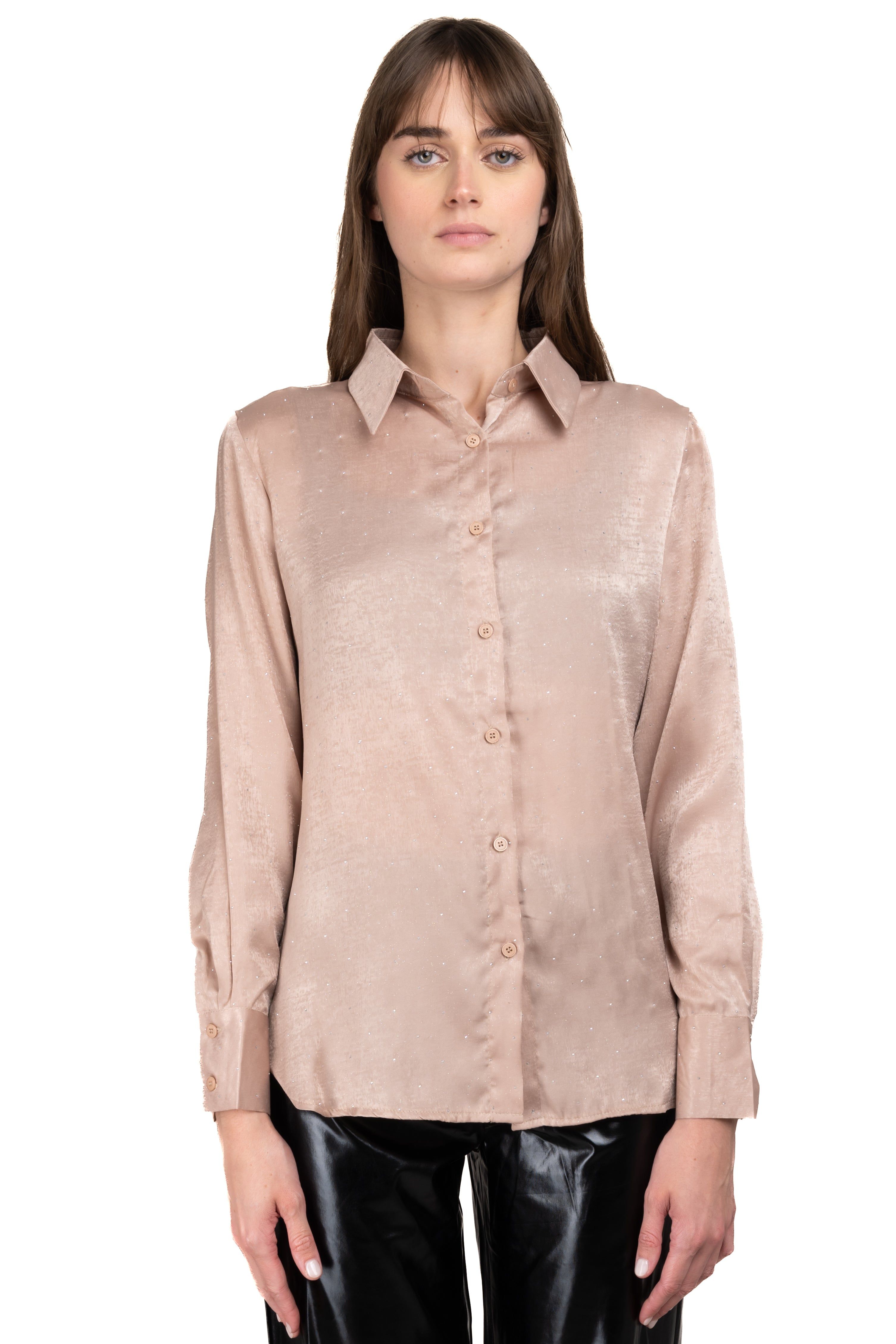 Camisa satinada brillos sold by Shasa product image thumbnail 2