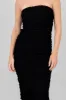 Vestido midi mesh drapeado sold by Shasa