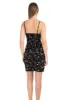 Vestido mini abertura flores sold by Shasa