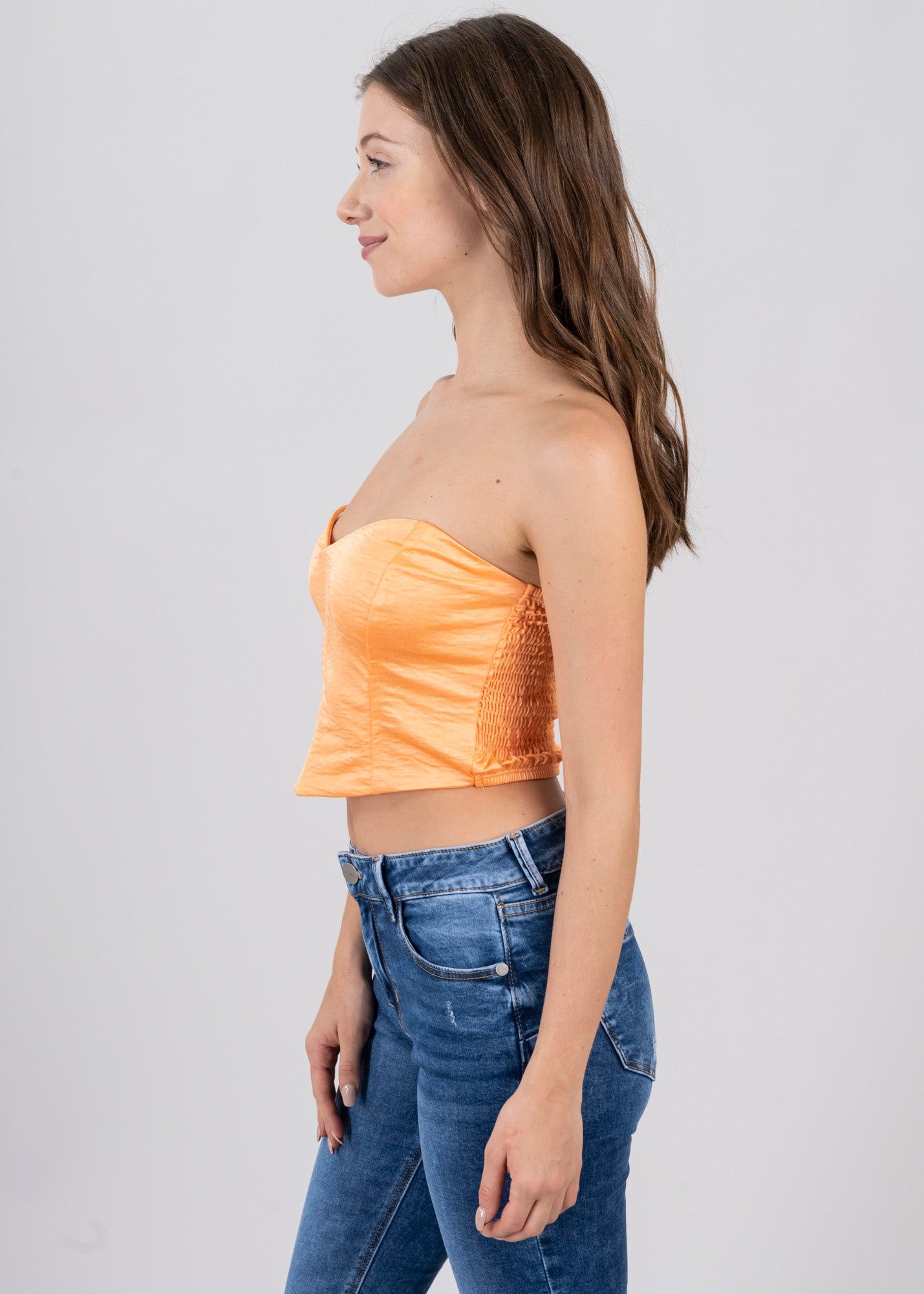 Top bustier satín costuras sold by Shasa product image thumbnail 3