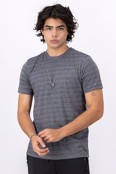 Playera manga corta rayas sold by Shasa