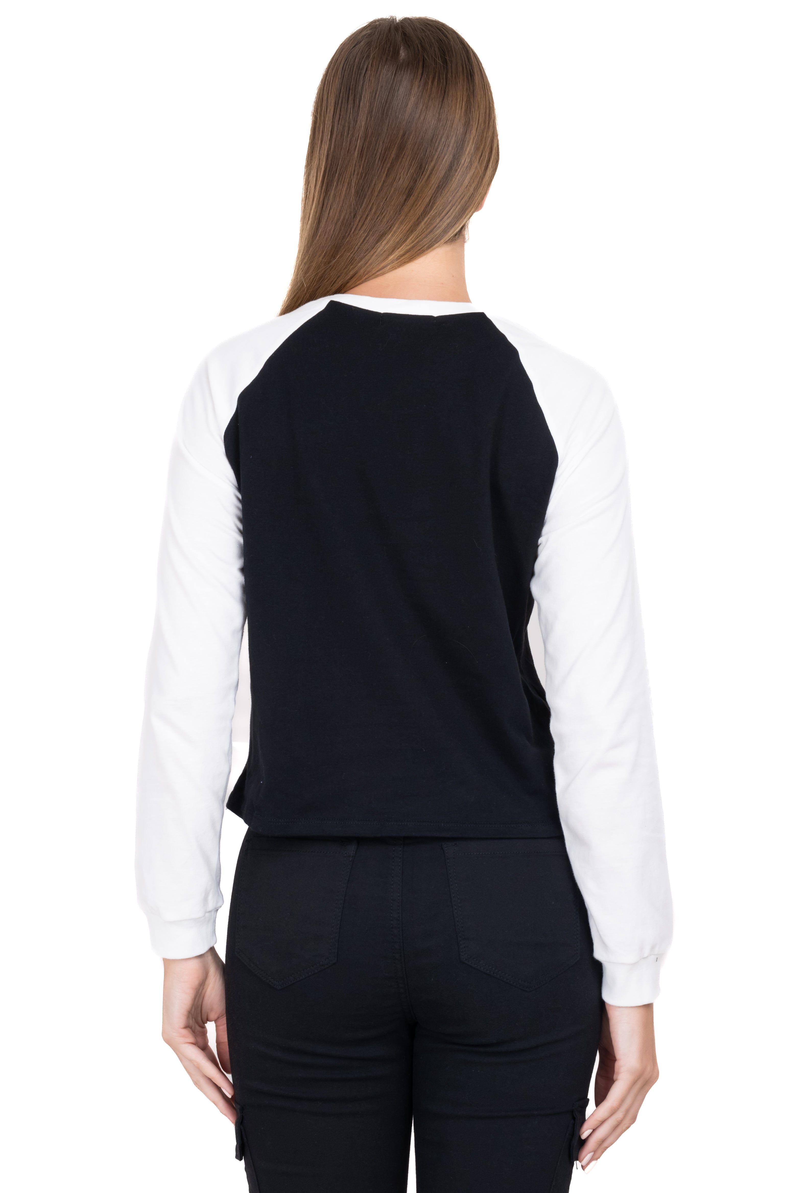 Playera manga larga contraste sold by Shasa product image thumbnail 4