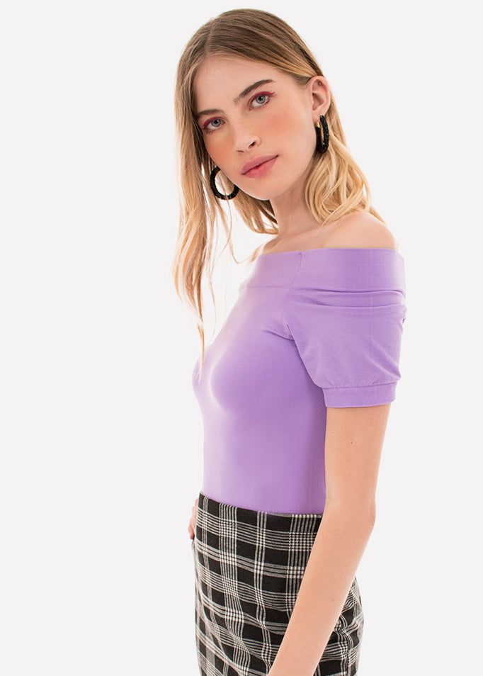 Bodysuit liso hombros descubiertos sold by Shasa product image thumbnail 2