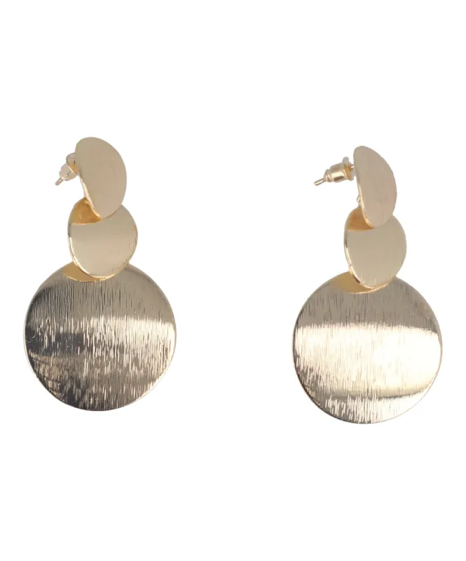 Aretes Triple Círculo sold by Shasa